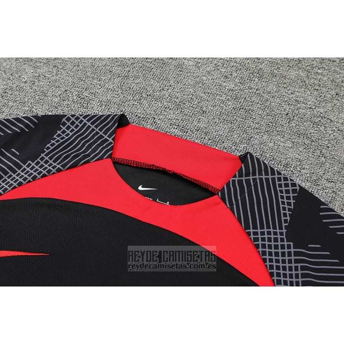 Chandal del Liverpool Manga Corta 2022-2023 Negro - Pantalon Corto